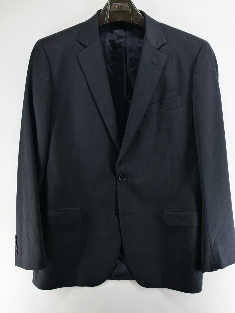 Brooks Brothers 41R 1818 Fitzgerald Black Trabaldo Togna Suit Jacket blazer